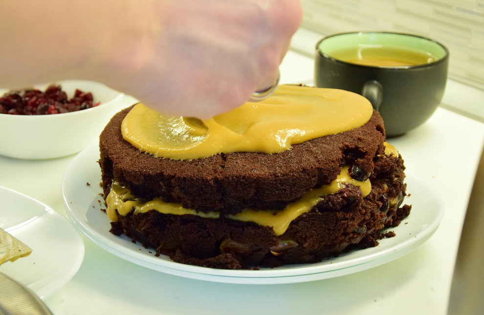 Проверенный рецепт: Постная шоколадная шарлотка