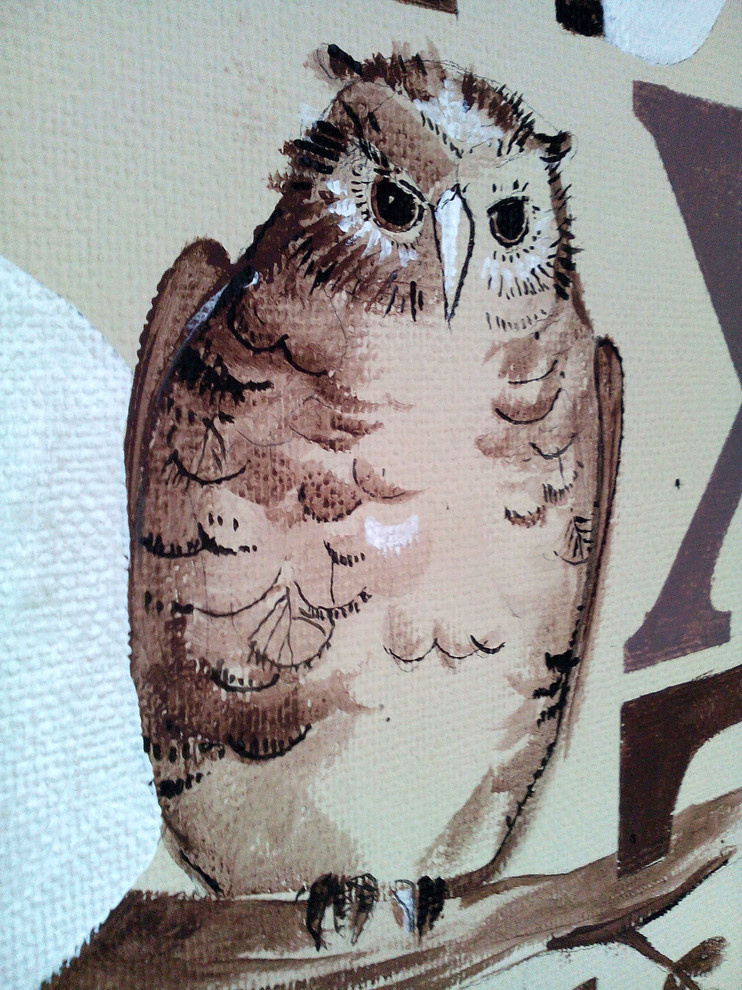 Оформление стен частного детского дошкольного центра "Любимый Зая"