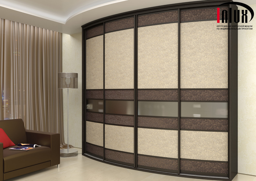 Радиусные шкафы-купе "Элит"