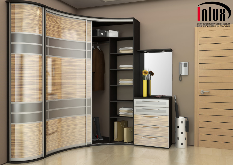 Радиусные шкафы-купе "Элит"