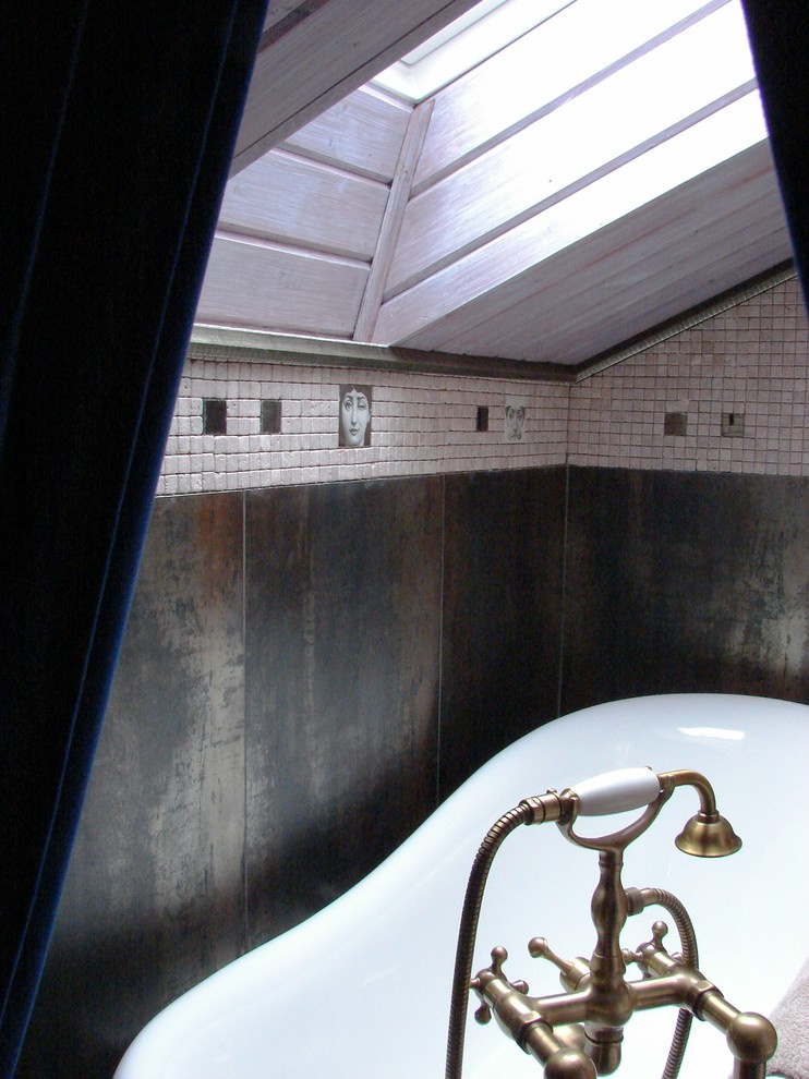 Дом из клееного бруса в стиле шебби-шик