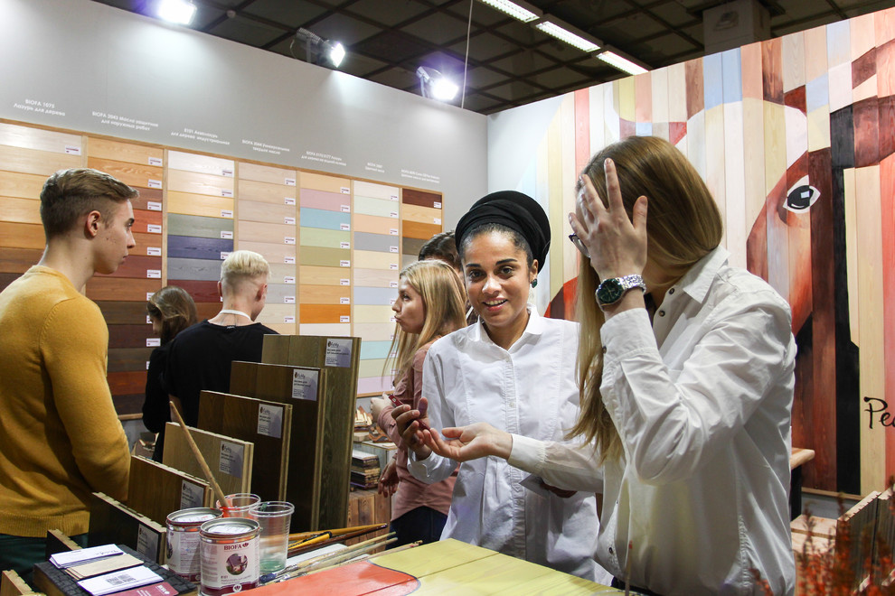 Вторая выставка WOOD WORKS, ЦДХ