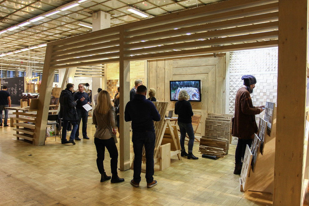Вторая выставка WOOD WORKS, ЦДХ