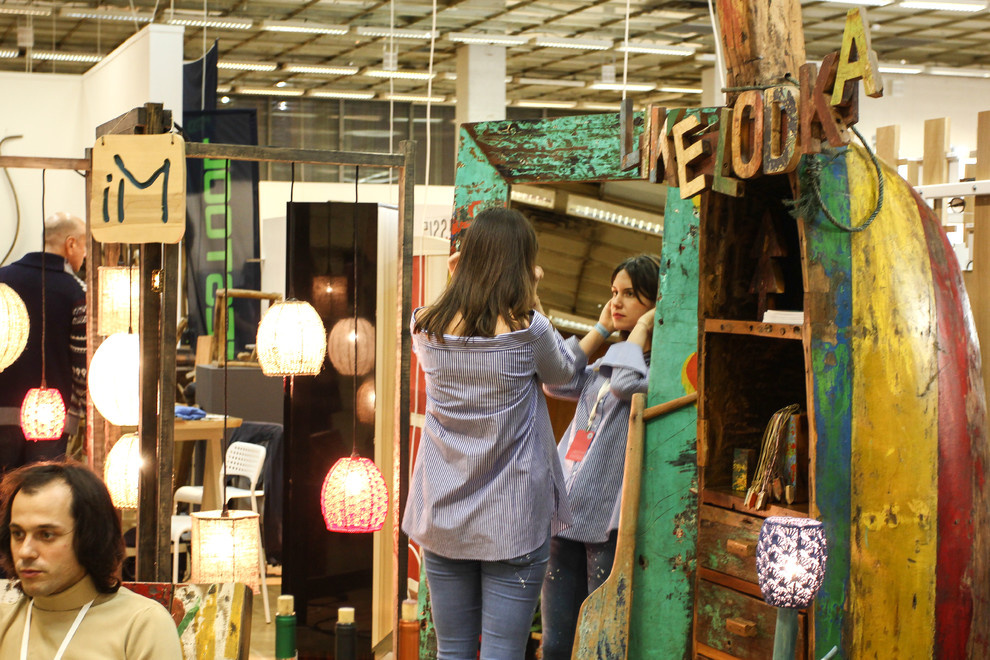 Вторая выставка WOOD WORKS, ЦДХ