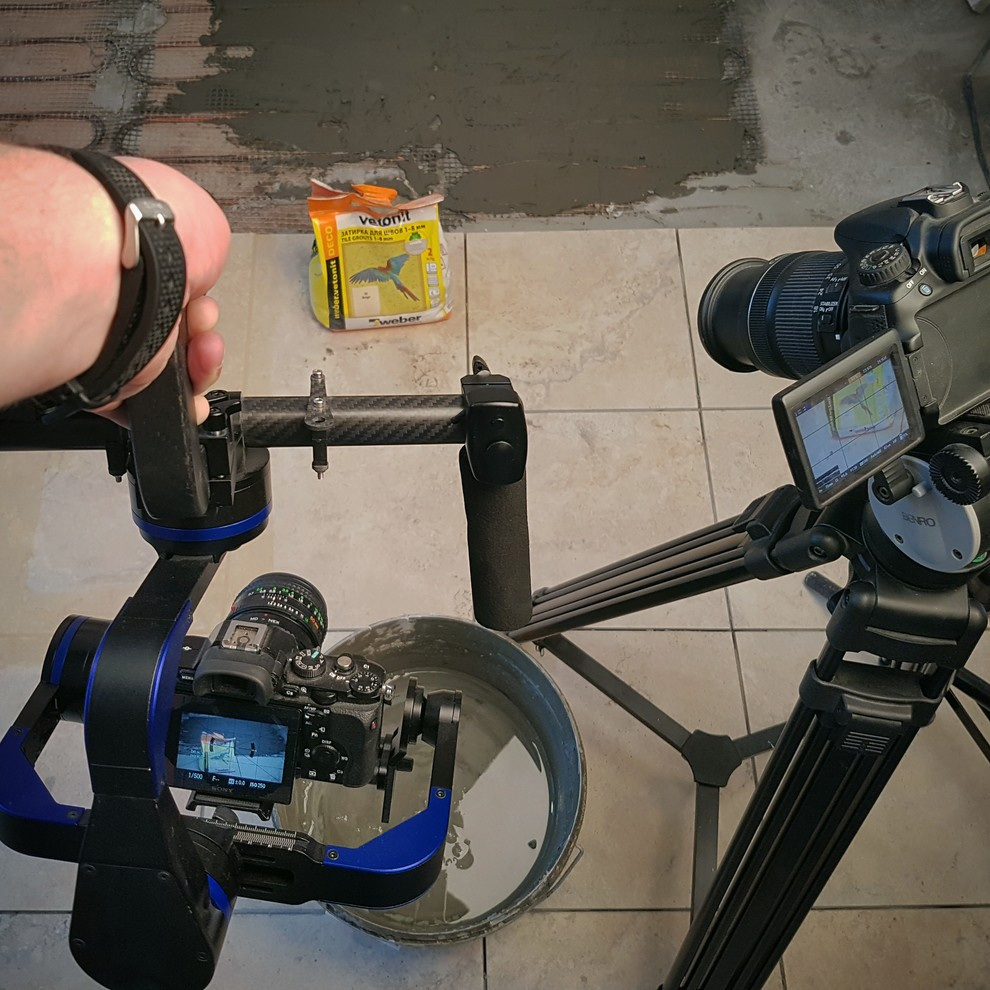 Бэкстейдж со съемок