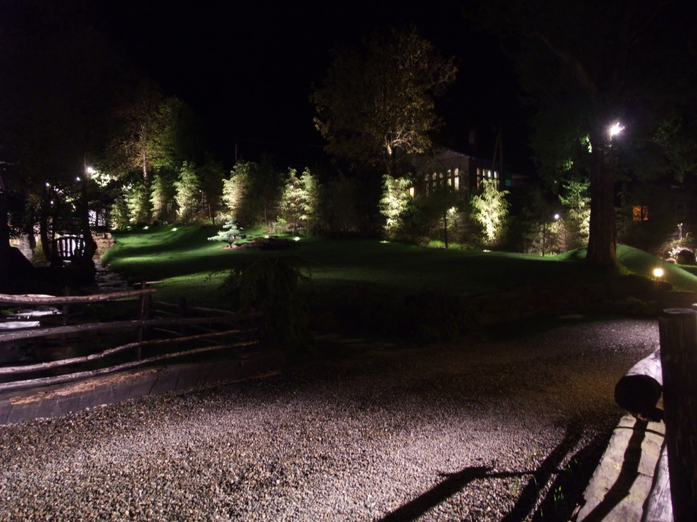 Ландшафтное освещение Красная поляна, г. Сочи