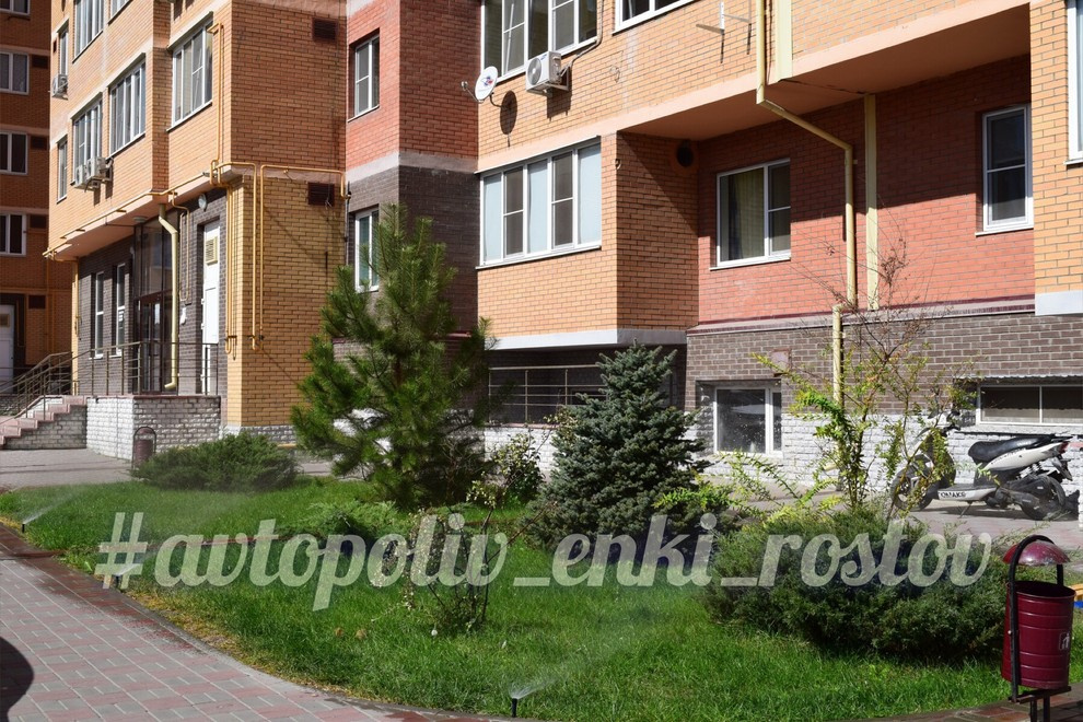 Обложка проекта: Автополив придомовой территории многоквартирного дома