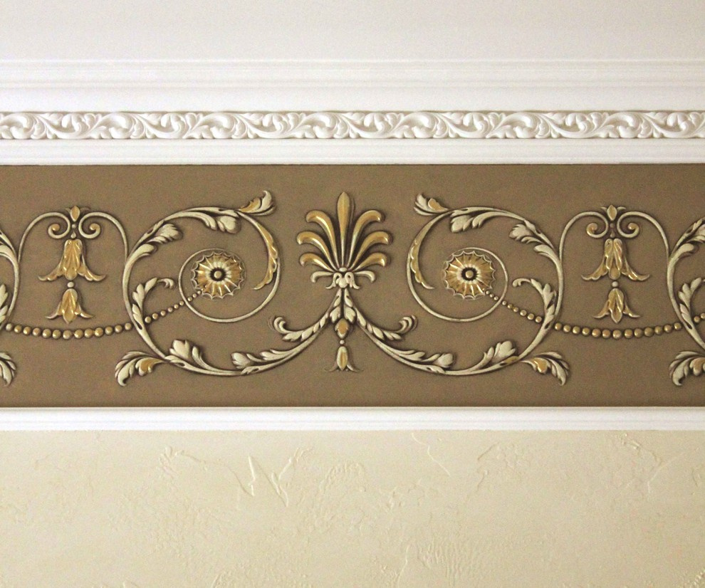 Lincrusta и роспись