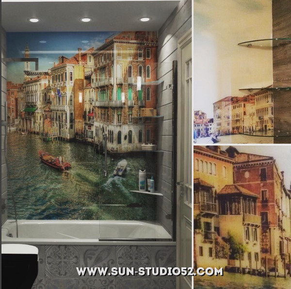 Душевые перегородки, новая концепция