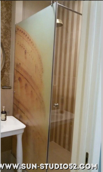 Душевые перегородки, новая концепция