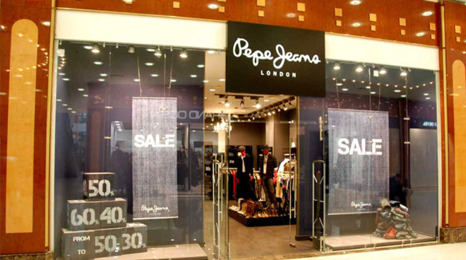 Сеть магазинов "Pepe Jeans"