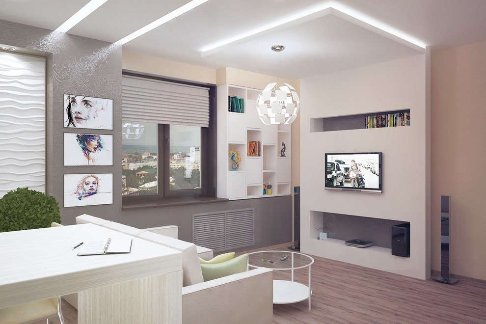 Световые полосы, дизайнерские потолки