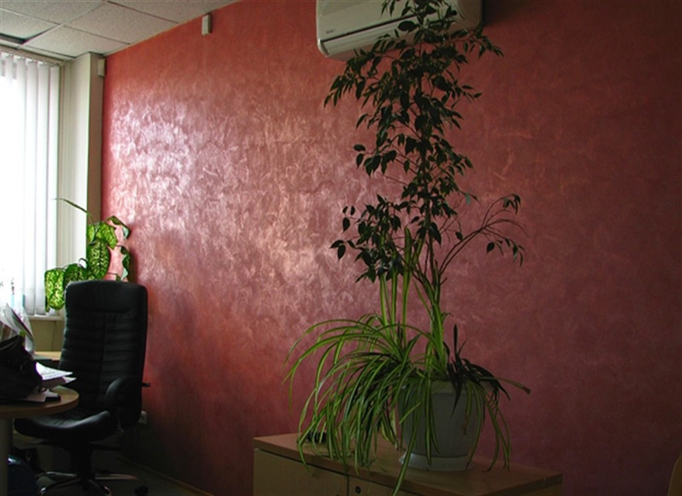 Венецианская штукатурка в интерьере!