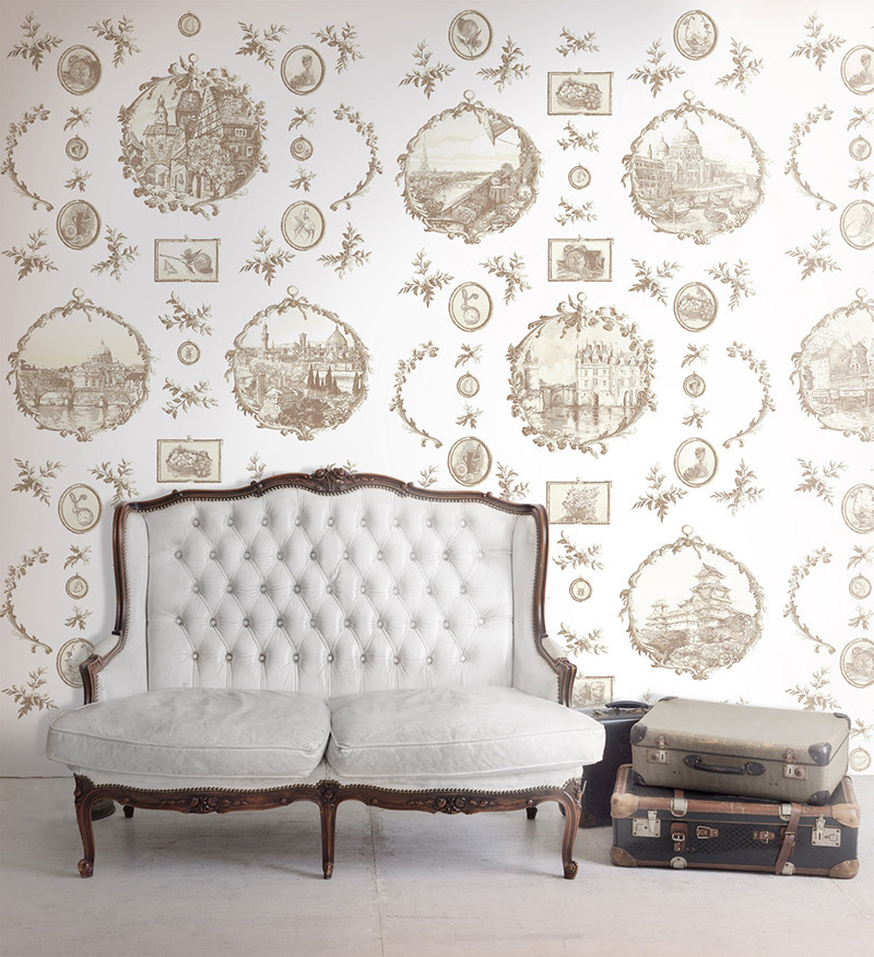 Фрески, пано, фотообои в интерьере!