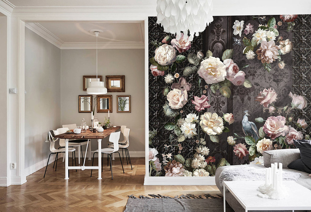 Фрески, пано, фотообои в интерьере!