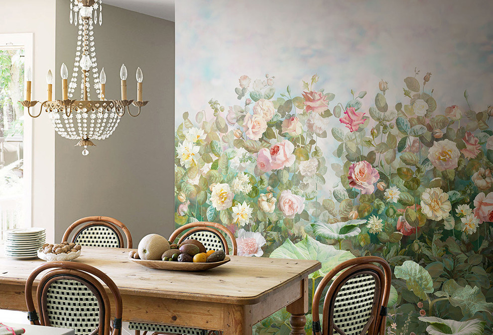 Фрески, пано, фотообои в интерьере!