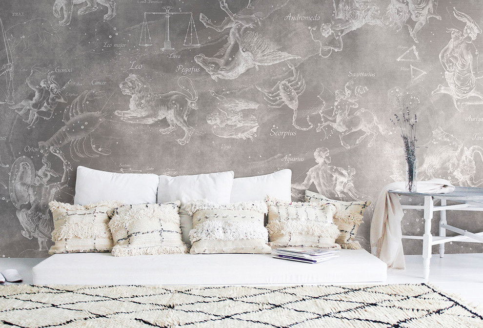 Фрески, пано, фотообои в интерьере!