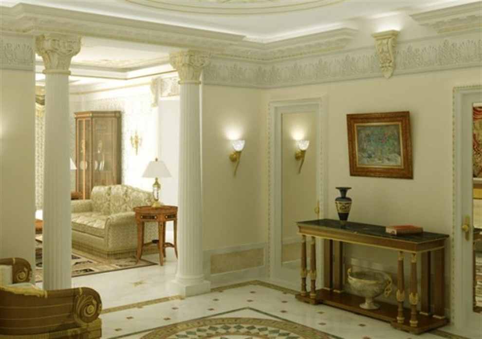 Лепной декор в интерьере.