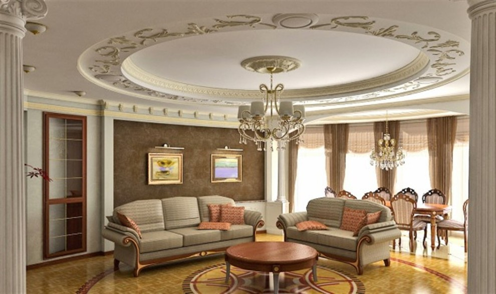 Лепной декор в интерьере.