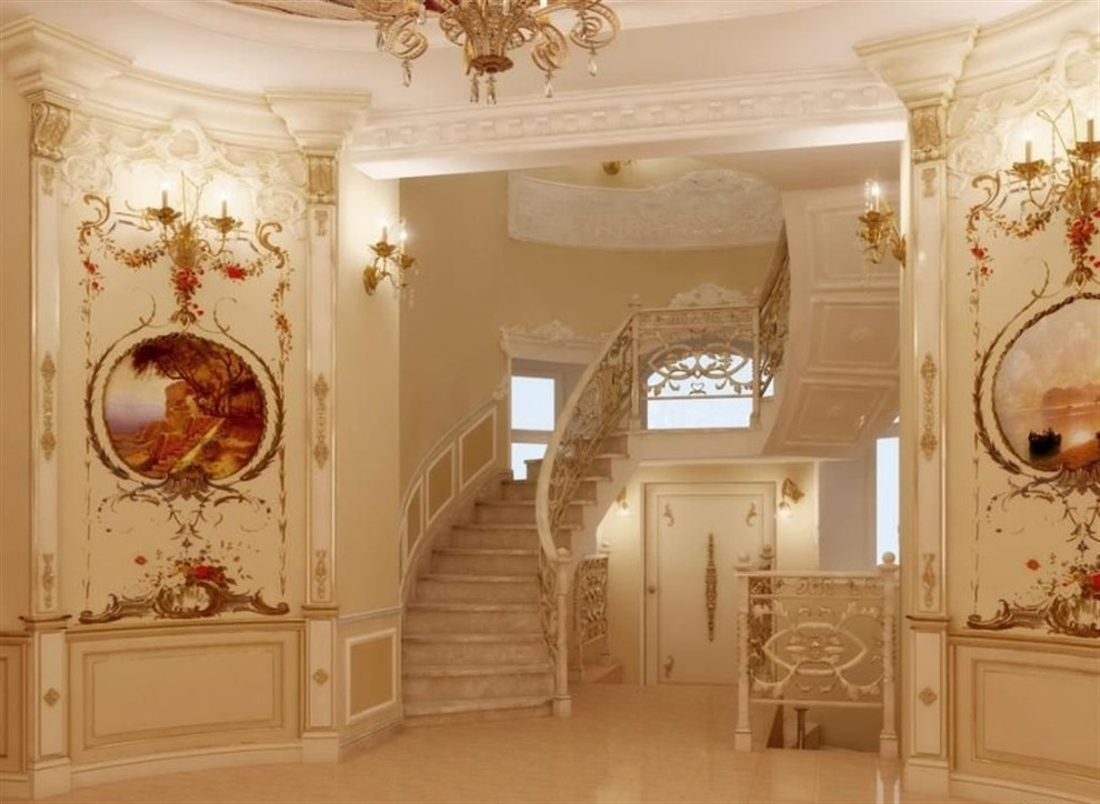 Лепной декор в интерьере.