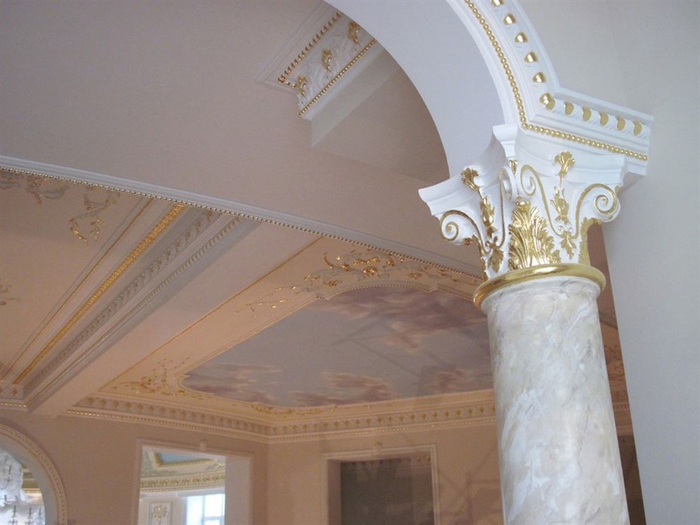 Лепной декор в интерьере.