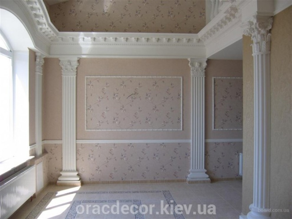 Лепной декор в интерьере.