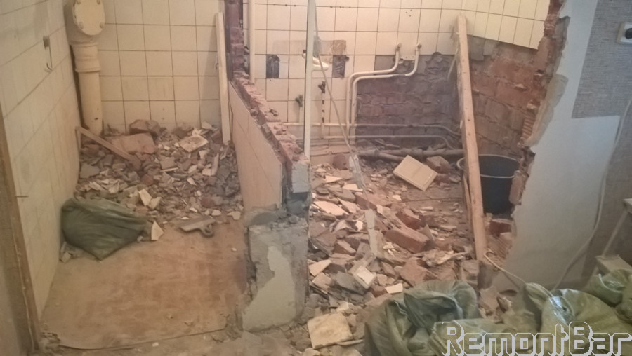 Ремонт совмещенного санузла на Красноармейской