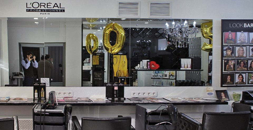ФИНАЛЬНЫЕ ФОТОГРАФИИ РЕАЛИЗОВАННОГО ПРОЕКТА САЛОНА КРАСОТЫ "WELLA"