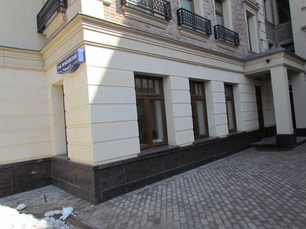 Фасад дома 2-ой Зачатьевский переулок, г. Москва