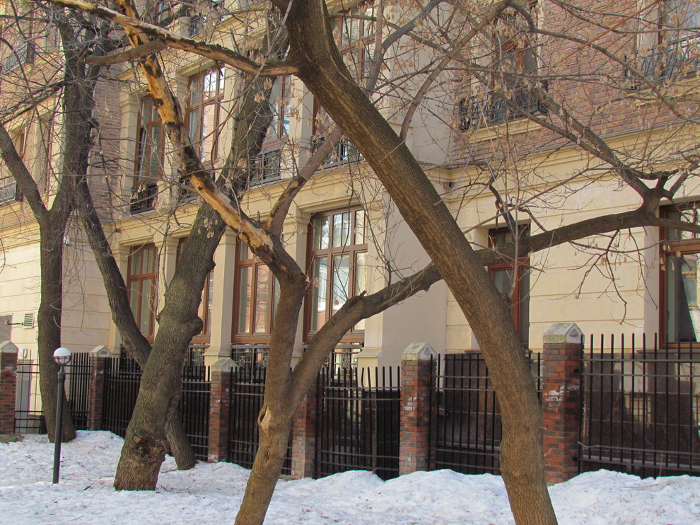 Фасад дома 2-ой Зачатьевский переулок, г. Москва