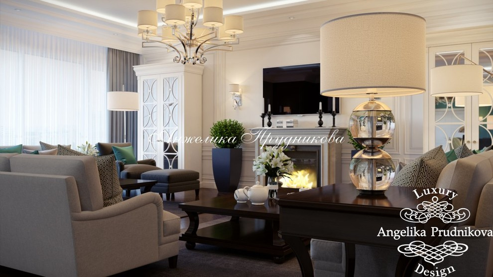 Дизайн проект интерьера квартиры в ЖК Neva Towers