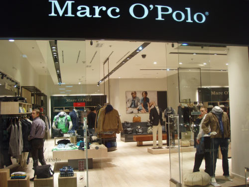 Бутики "Marc O'Polo"