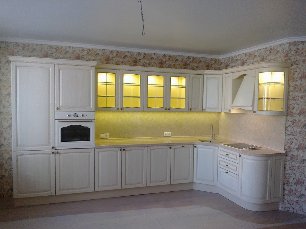 Воплощенные в жизнь проекты кухонь.