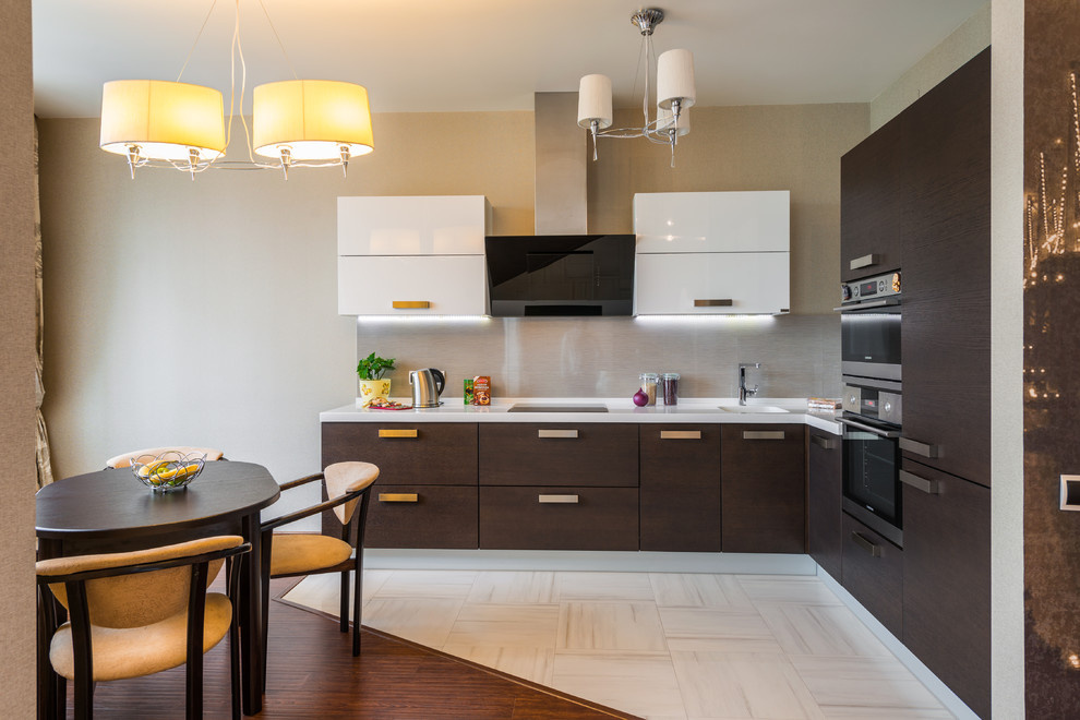 Воплощенные в жизнь проекты кухонь.