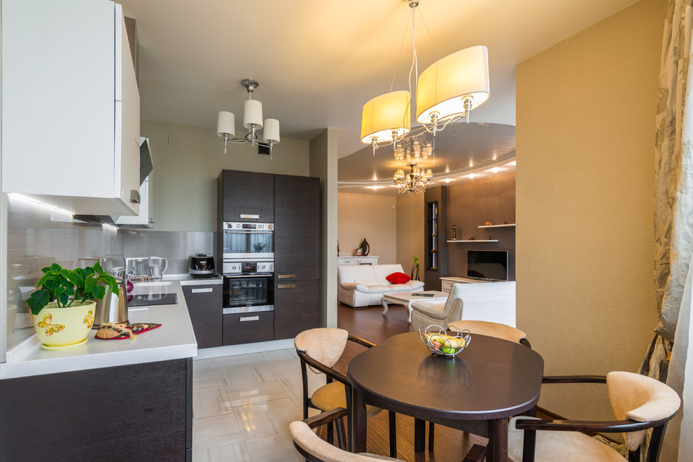 Воплощенные в жизнь проекты кухонь.