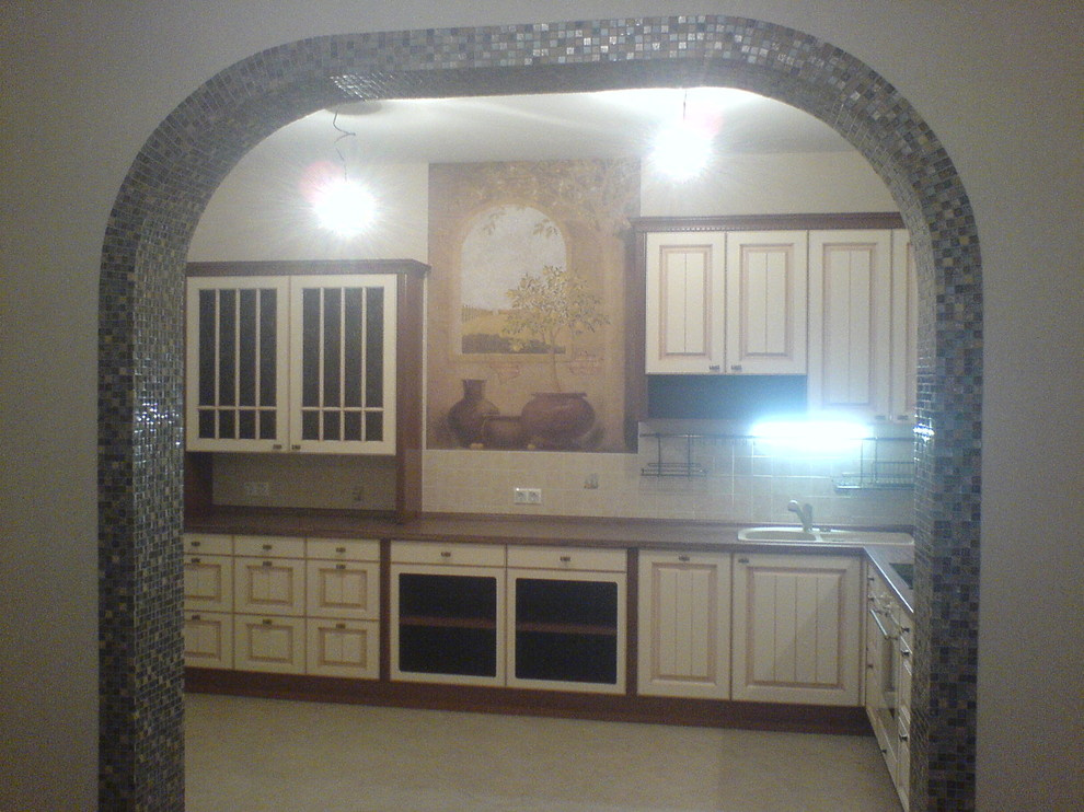 Воплощенные в жизнь проекты кухонь.