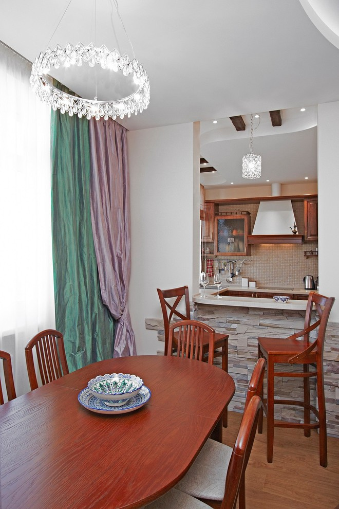 Воплощенные в жизнь проекты кухонь.