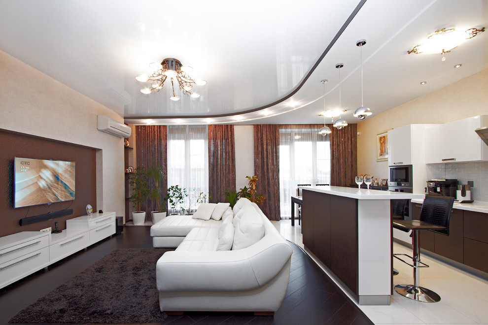 Воплощенные в жизнь проекты кухонь.