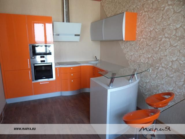 Воплощенные в жизнь проекты кухонь.