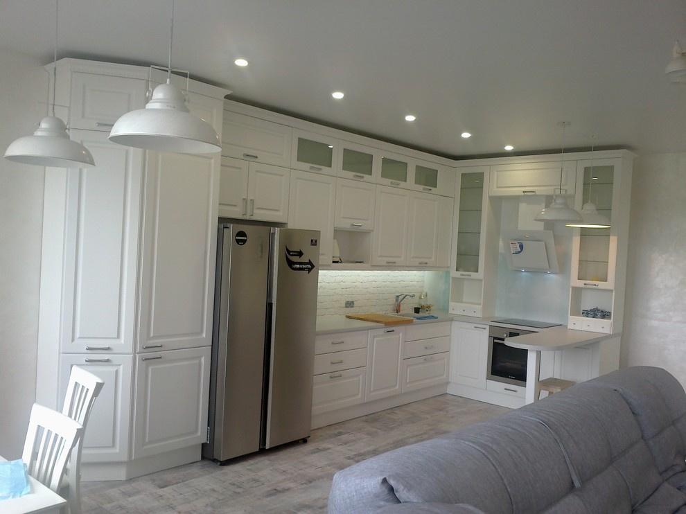 Воплощенные в жизнь проекты кухонь.