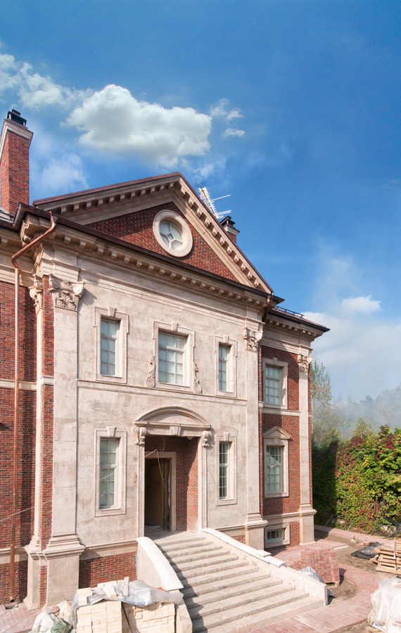 Отделка фасада дома