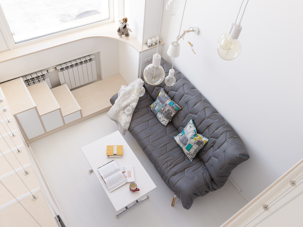 В гостях: Двухуровневая квартира для молодой пары