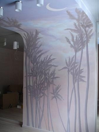 Обложка проекта: роспись в спальне