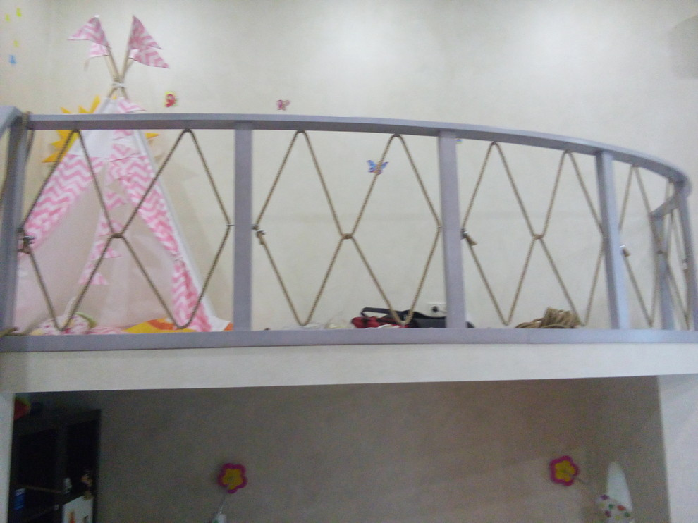 Загородный дом детская лестница