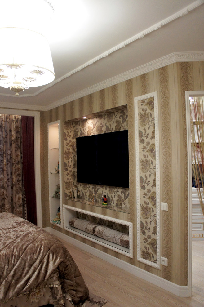 Изящное решение пола в классическом интерьере