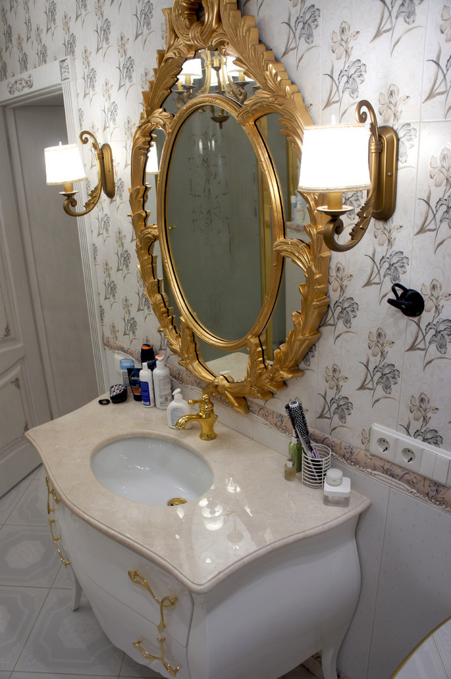 Изящное решение пола в классическом интерьере