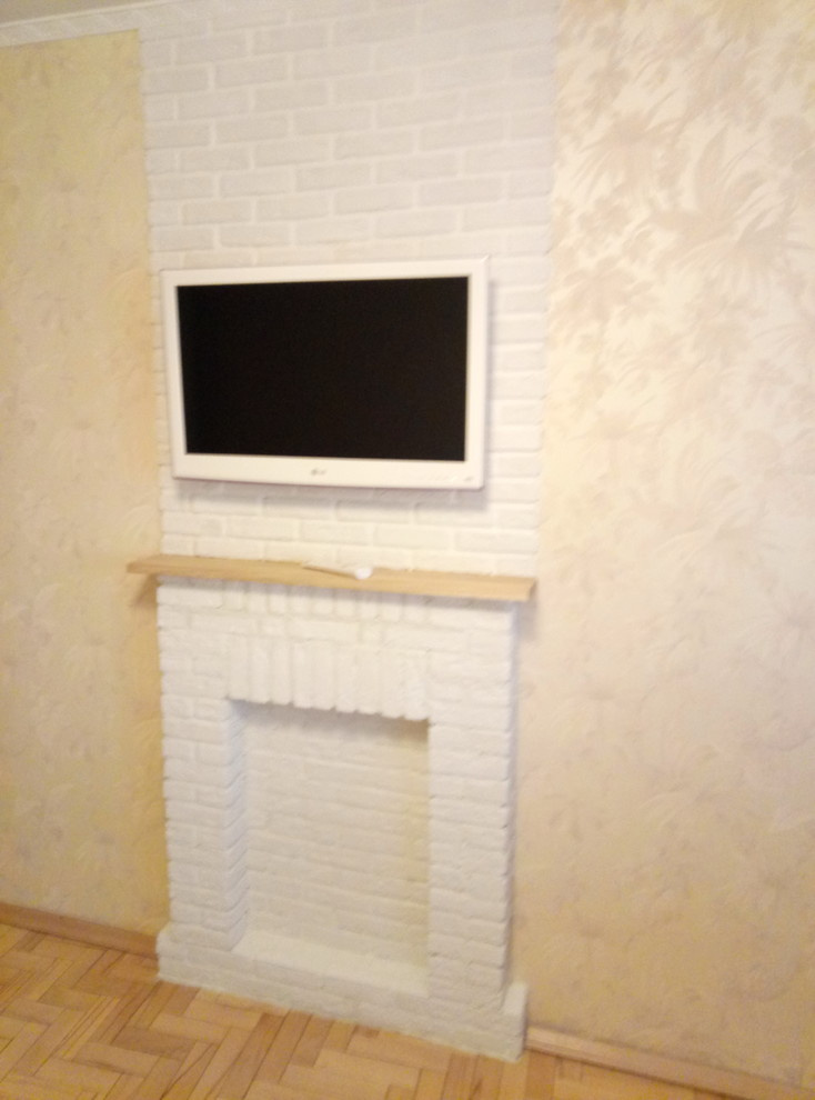 Светодиодная подстветка декоративного камина