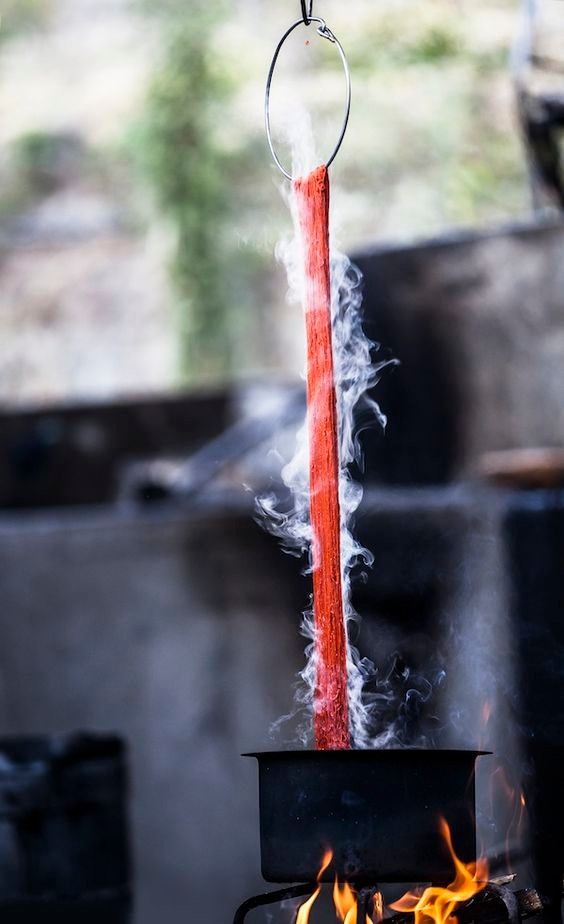 Окрашивание малого количества пряжи