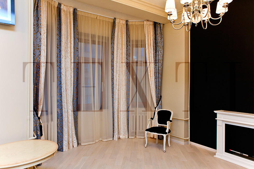 Квартира-студия в стиле Ар-деко