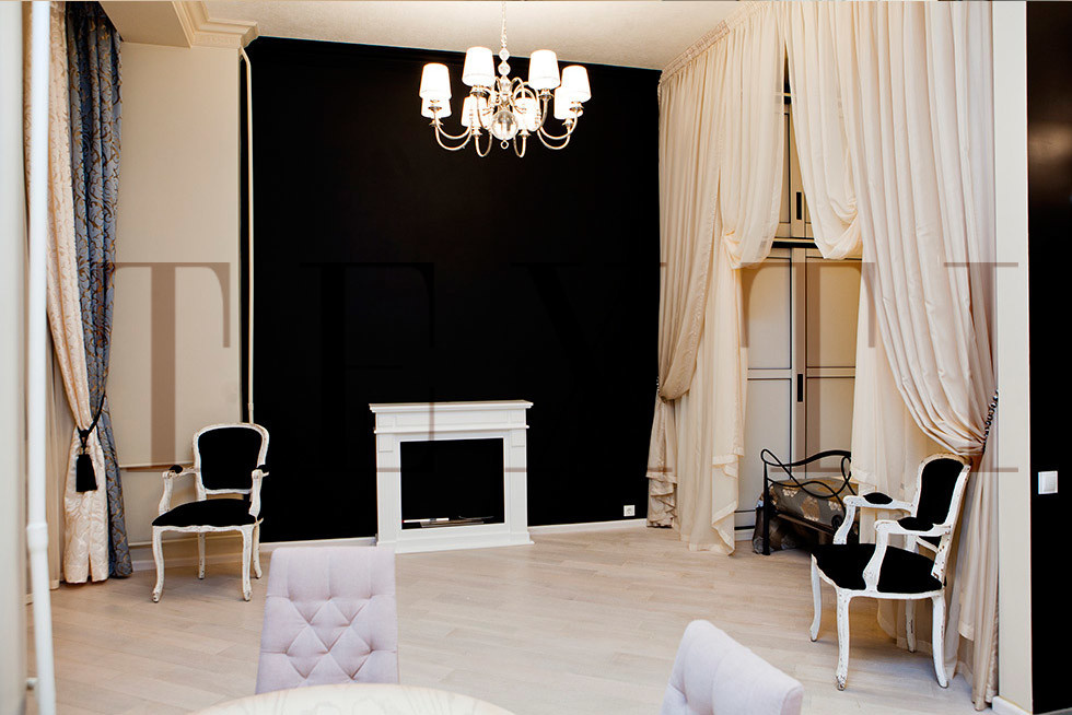 Квартира-студия в стиле Ар-деко